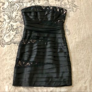 BEBE Bandage Dress - BLACK - Small